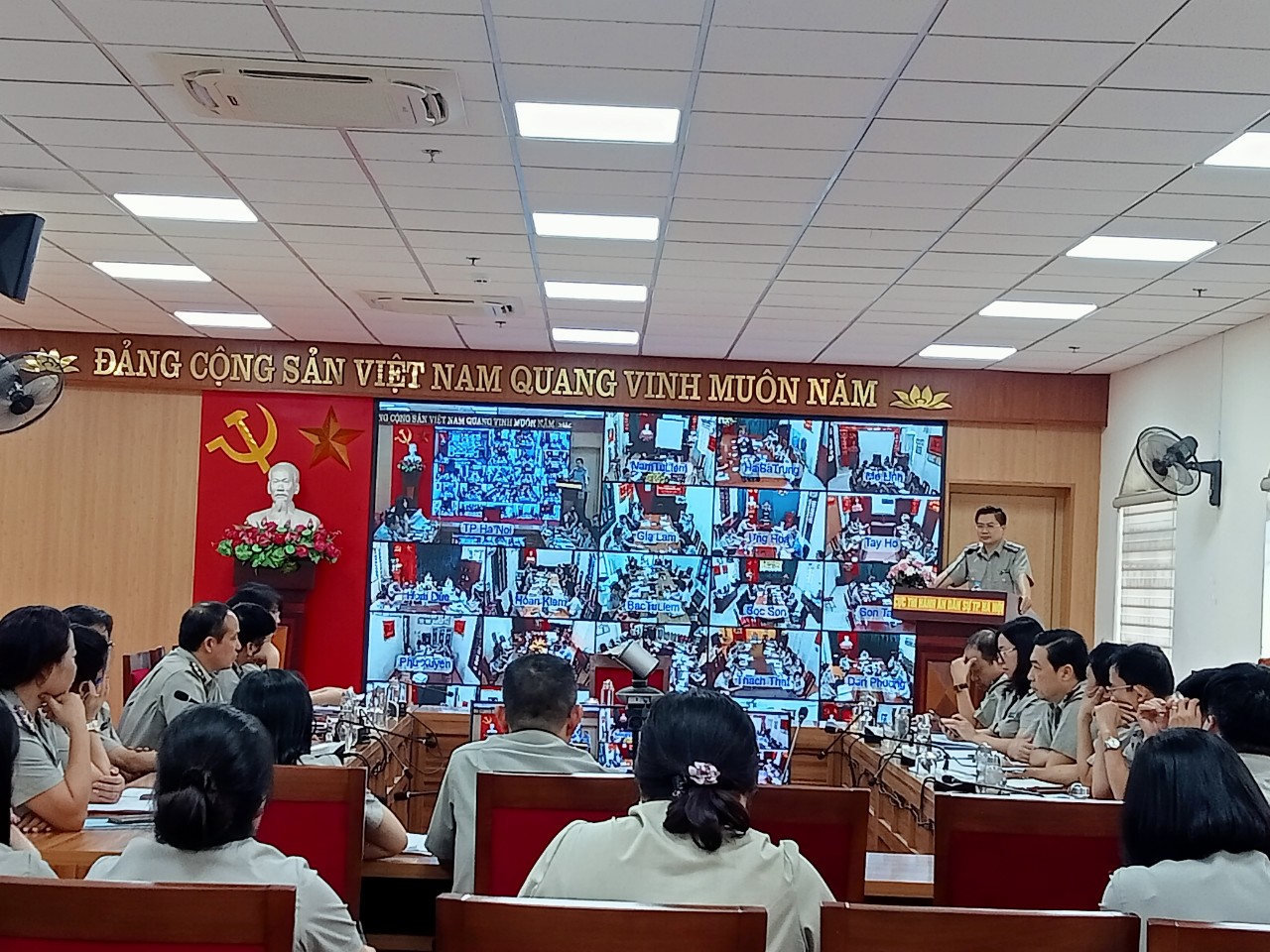 Cục Thi hành án dân sự (THADS) thành phố Hà Nội tổ chức Hội nghị giao ban công tác Thi hành án dân sự Qúy IV năm 2024 và triển khai công tác năm 2025