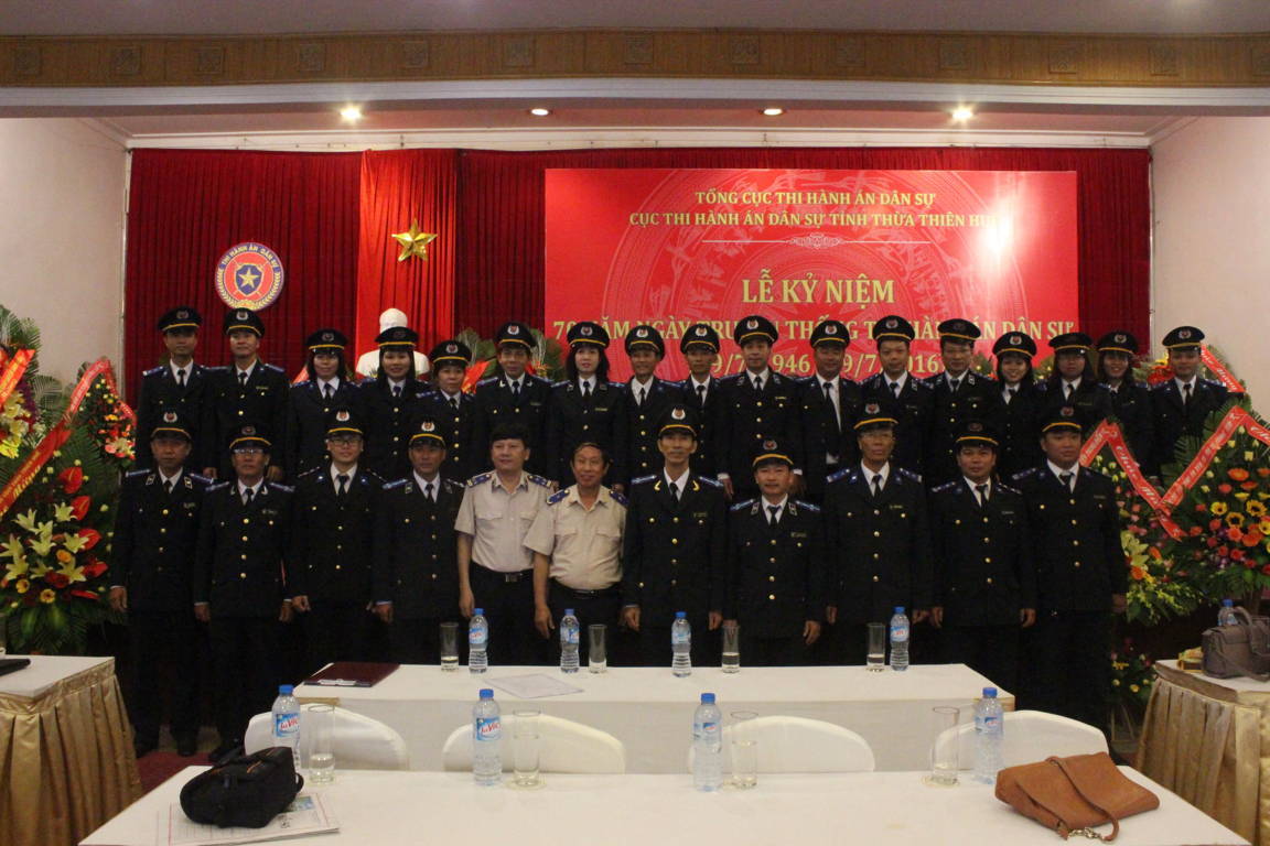 Kỷ niệm 70 năm ngày truyền thống Ngành Thi hành án dân sự (19/7/1946 - 19/7/2016)