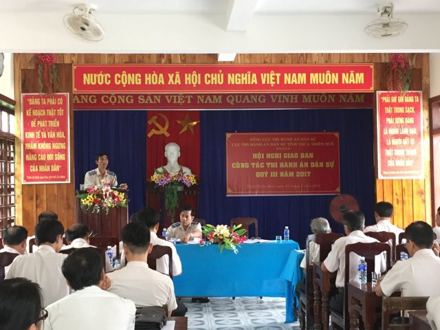 Hội nghi giao ban Quý III năm 2017