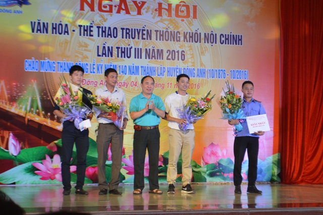 Chi cục Thi hành án dân sự huyện Đông Anh tham gia ngày hội Văn hóa - Thể thao truyền thống khối nội chính lần thứ III năm 2016