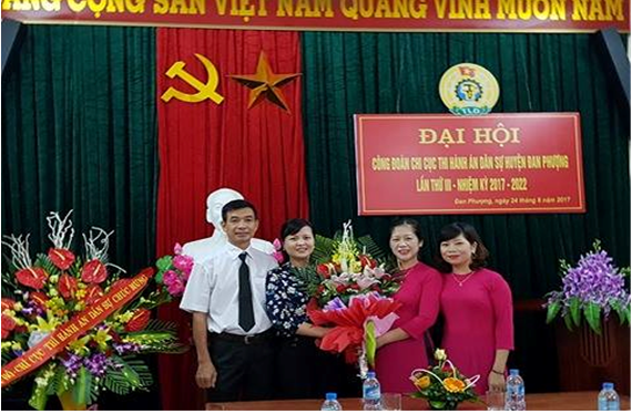 Đại hội Công đoàn Chi cục THADS huyện Đan Phượng