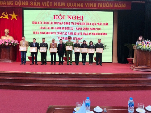 Uỷ ban nhân dân huyện Hoài Đức tổ chức Tổng kết công tác tư pháp,