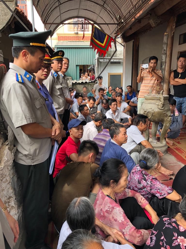 Chi cục THADS huyện Hoài Đức thi đua lập thành tích chào mừng 73 năm ngày Truyền thống Thi hành án dân sự (19/7/1946 - 19/7/2019)