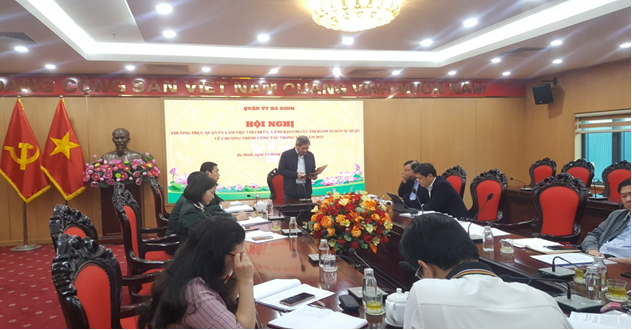 Hội nghị về Chương trình công tác trọng tâm năm 2023