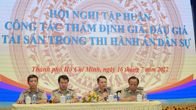 Cục Thi hành án dân sự thành phố Hồ Chí Minh: Tập huấn công tác thẩm định giá, bán đấu giá