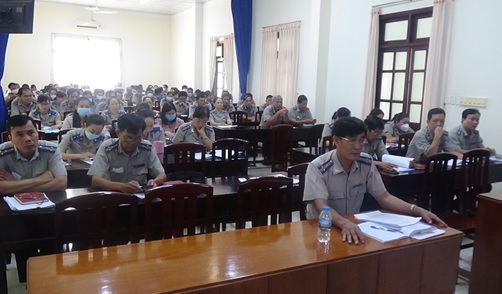 Cục Thi hành an dân sự tỉnh Bến Tre tập huấn nghiệp vụ năm 2022
