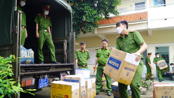 Thành phố Hồ Chí Minh tổ chức tiêu hủy 1,5 tấn ma túy liên quan đến 50 vụ án hình sự