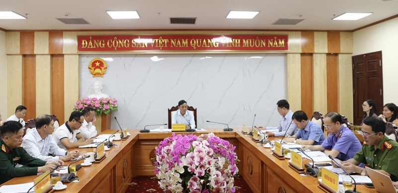 Họp Ban Chỉ đạo Thi hành án dân sự tỉnh Thái Nguyên