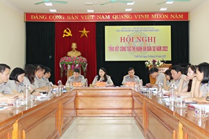 Cục Thi hành án dân sự tỉnh Vĩnh Phúc tổng kết công tác thi hành án dân sự năm 2022
