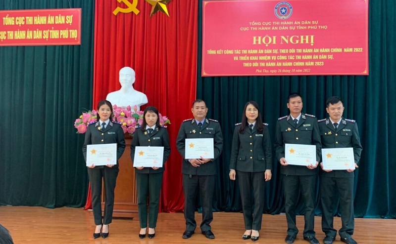 Phú Thọ: Tổ chức Hội nghị tổng kết công tác thi hành án dân sự, theo dõi thi hành án hành chính năm 2022 và triển khai nhiệm vụ công tác thi hành án dân sự, theo dõi thi hành án hành chính năm 2023