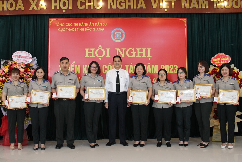 Cục Thi hành án dân sự tỉnh Bắc Giang tổ chức Hội nghị triển khai công tác THADS năm 2023