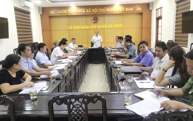 Chi cục Thi hành án dân sự huyện Bá Thước vận động, thuyết phục người phải thi hành án giao tài sản trước thời điểm cưỡng chế