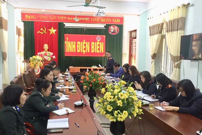 Kiểm sát công tác thi hành án dân sự tại Cục Thi hành án dân sự tỉnh Điện Biên