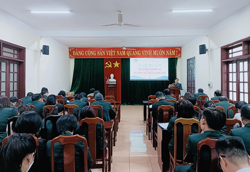 Cục Thi hành án dân sự Thành phố Đà Nẵng tổ chức tập huấn nghiệp vụ năm 2023