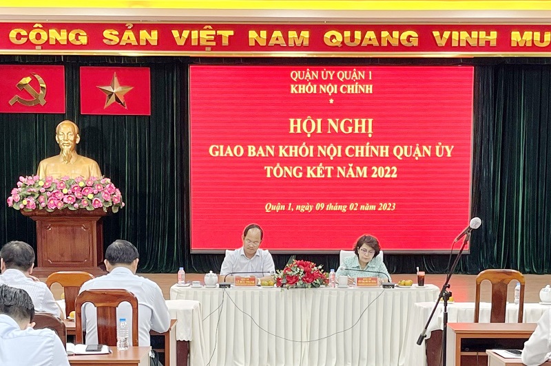 Quận 1: Ban Chỉ đạo Thi hành án dân sự tập trung nguồn lực hỗ trợ công tác THADS đạt hiệu quả