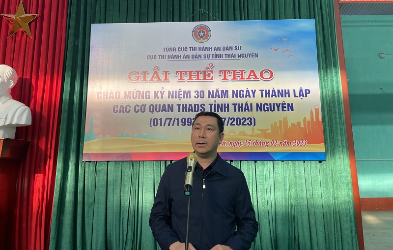 Thái Nguyên: Tổ chức giải thể thao chào mừng kỷ niệm 30 năm Ngày thành lập các cơ quan THADS tỉnh Thái Nguyên