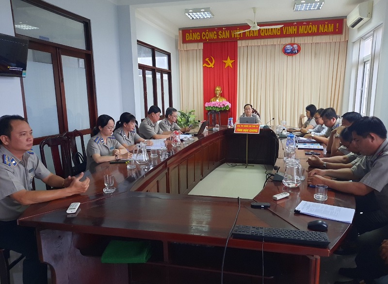 Thi hành án Hậu Giang phát động phong trào thi đua chuyên đề về tăng cường cải cách hành chính, ứng dụng công nghệ thông tin, thực hiện chuyển đổi số và bảo đảm an toàn thông tin mạng trong hoạt động thi hành án dân sự