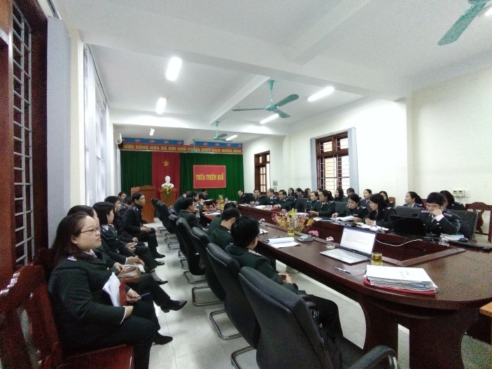 Lớp bồi dưỡng nghiệp vụ chuyên sâu về Thi hành án dân sự, công tác tiếp nhận, quản lý, xử lý và tiêu hủy vật chứng, tài sản tạm giữ trong Thi hành án dân sự do Tổng cục Thi hành án dân sự tổ chức.