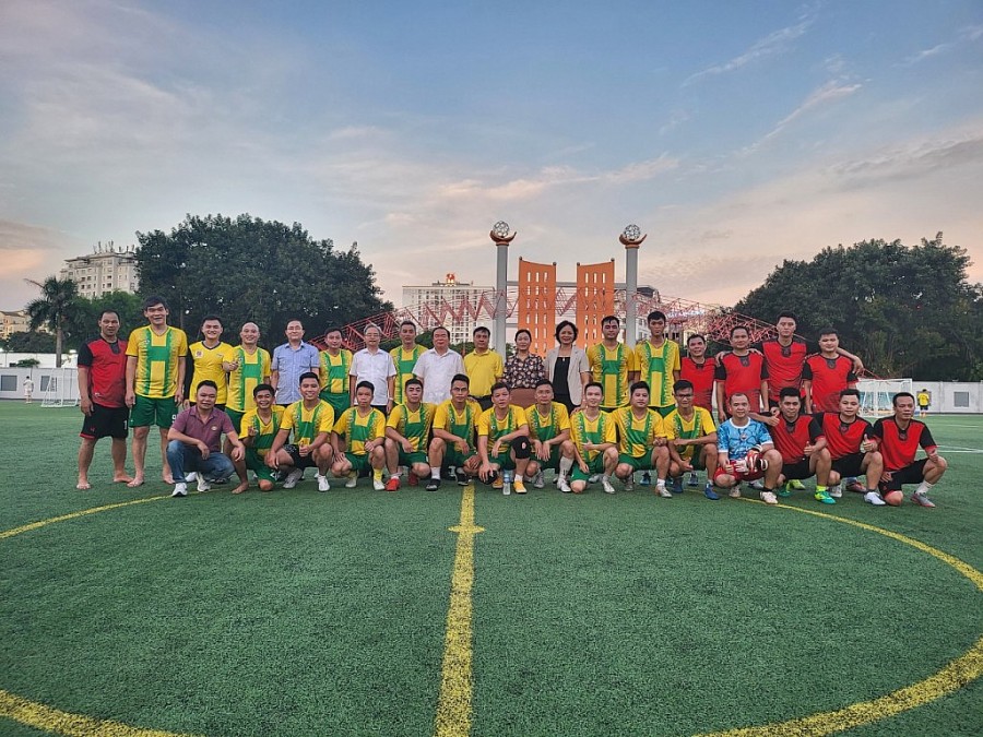 Giao lưu bóng đá Chào mừng kỷ niệm 77 năm Ngày truyền thống Ngành Tư pháp Việt Nam, 77 năm Cách mạng tháng 8 và Quốc khánh 02/9