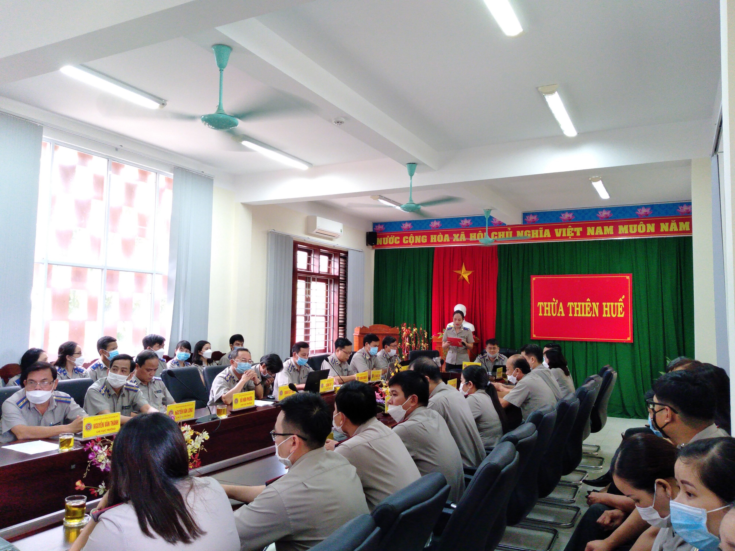 Cục Thi hành án dân sự tỉnh Thừa Thiên Huế tổ chức Hội nghị tổng kết công tác năm 2021