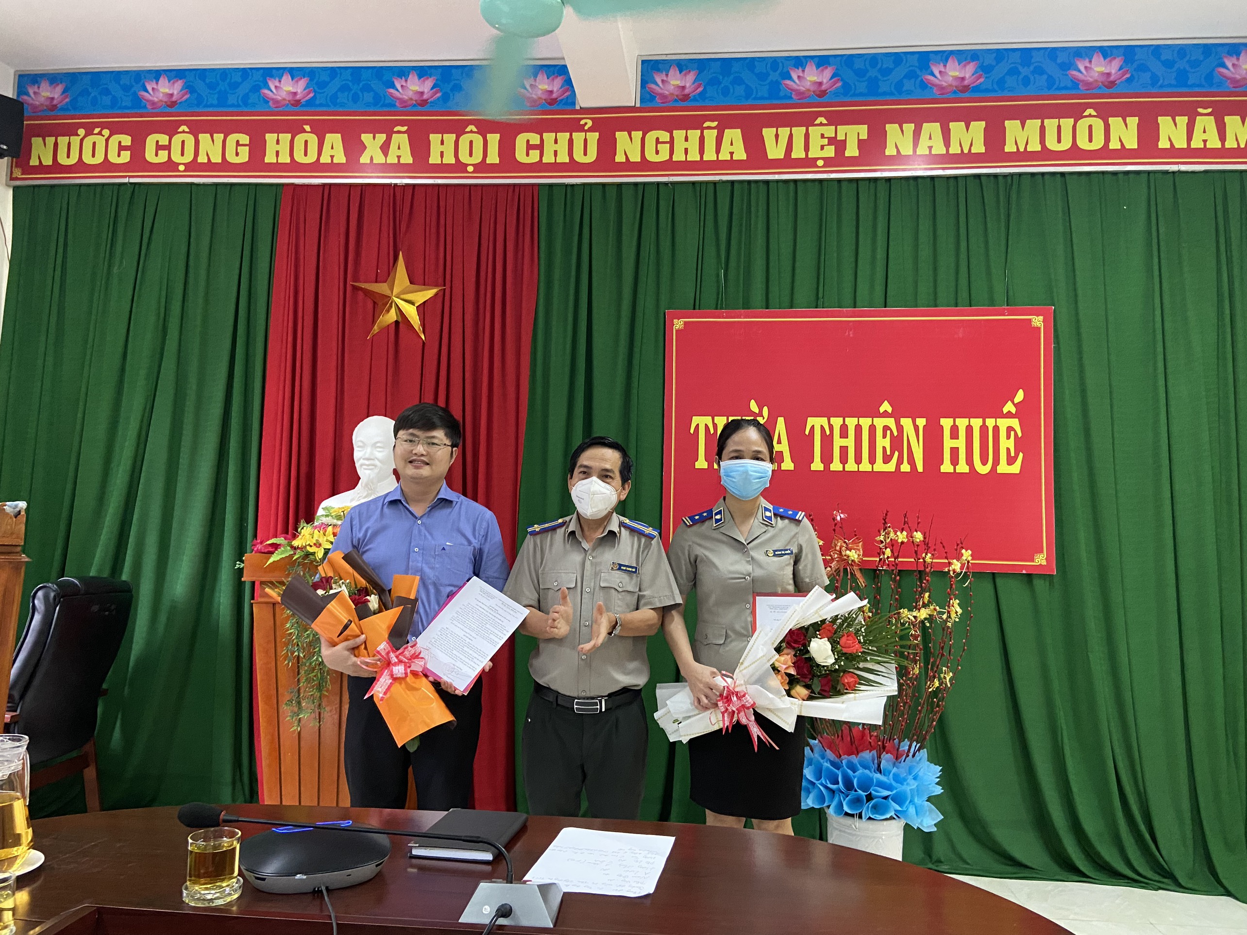 Công bố các Quyết định bổ nhiệm công chức lãnh đạo, quản lý