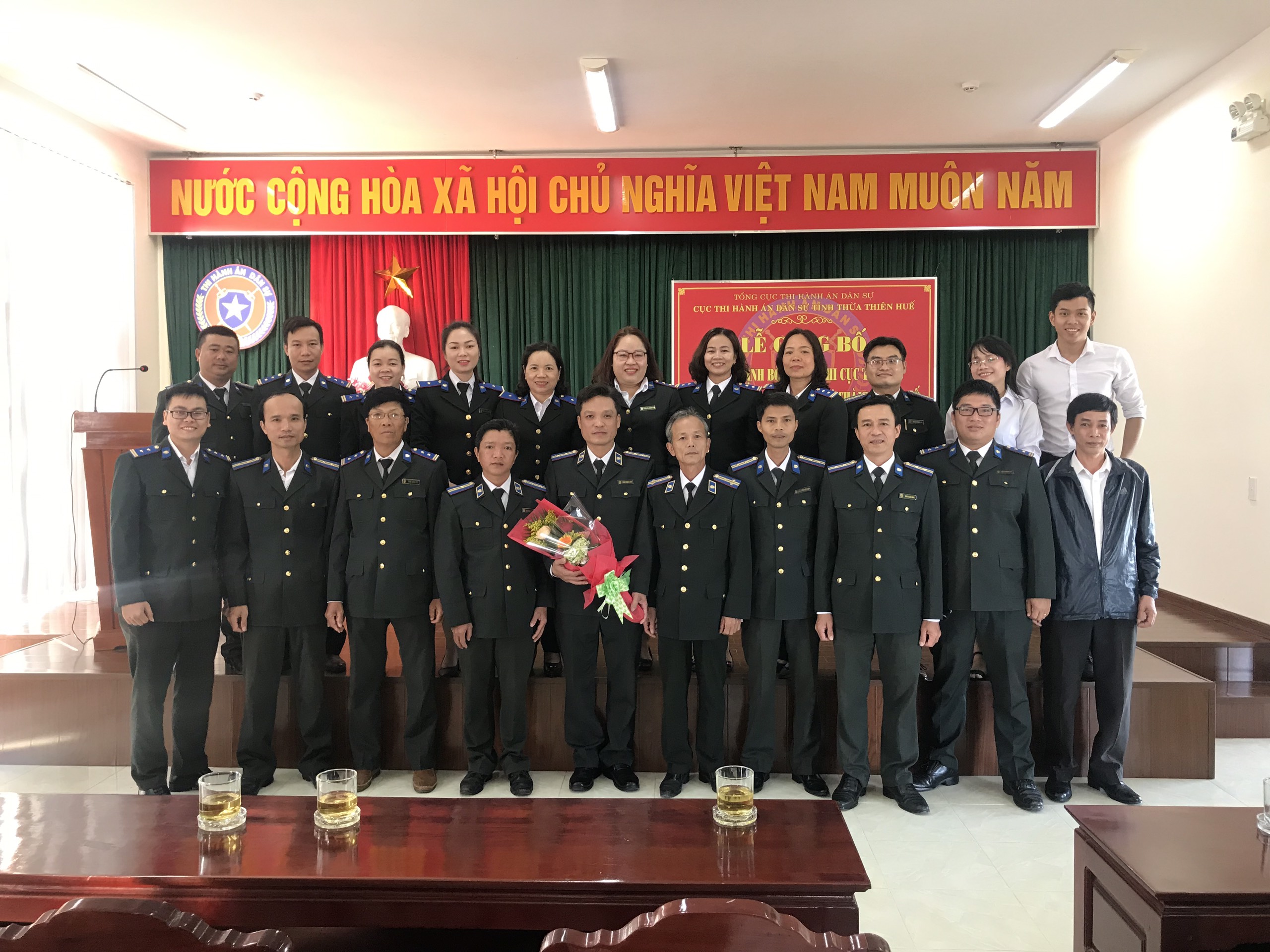 CÔNG BỐ QUYẾT ĐỊNH BỔ NHIỆM CHI CỤC TRƯỞNG CHI CỤC THI HÀNH ÁN DÂN SỰ THÀNH PHỐ HUẾ