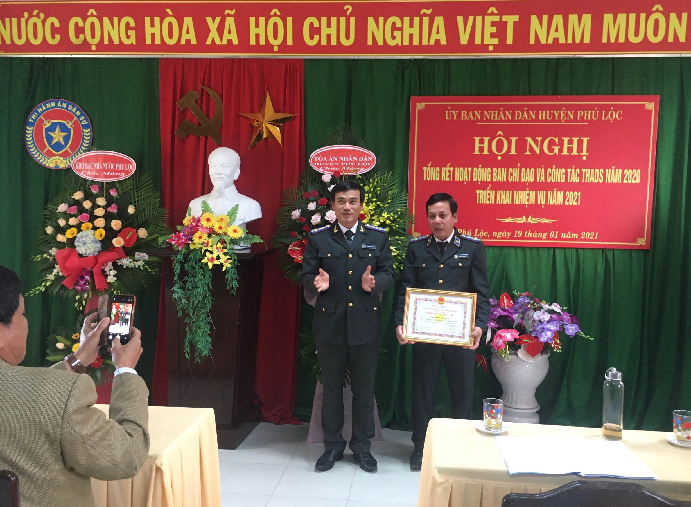 Triển khai nhiệm vụ Ban chỉ đạo Thi hành án dân sự và công tác Thi hành án dân sự  năm 2021