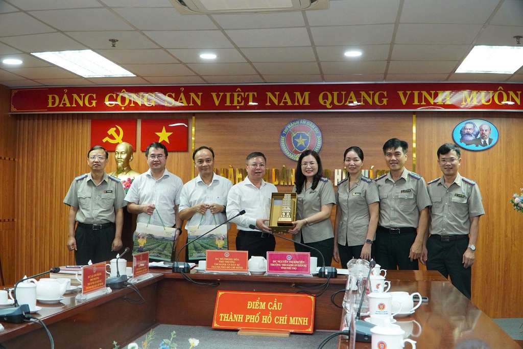 THADS tỉnh Phú Thọ tăng cường trao đổi, học tập kinh nghiệm tại THADS Thành phố Hồ Chí Minh