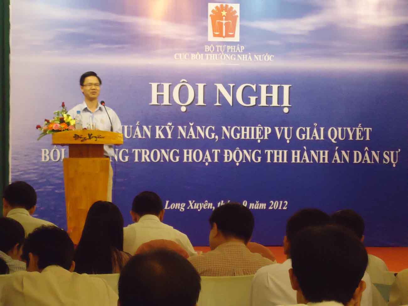 Cục Bồi thường nhà nước tổ chức Hội nghị tập huấn tập huấn kỹ năng, nghiệp vụ giải quyết bồi thường trong hoạt động thi hành án dân sự tại tỉnh An Giang