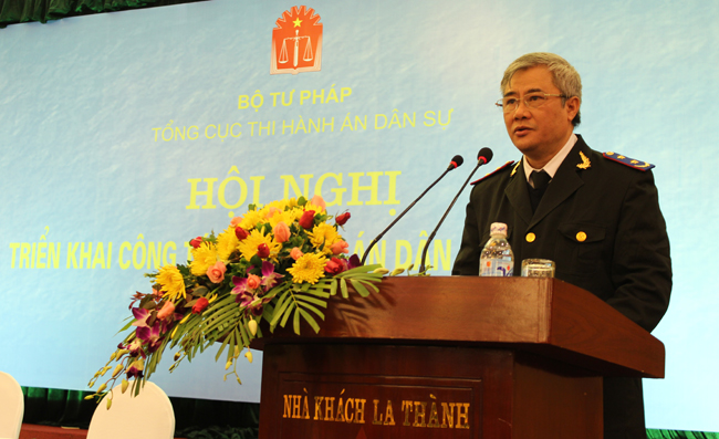 Hội nghị triển khai công tác thi hành án dân sự năm 2013