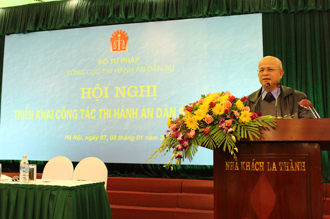 Bế mạc Hội nghị triển khai công tác thi hành án dân sự năm 2013