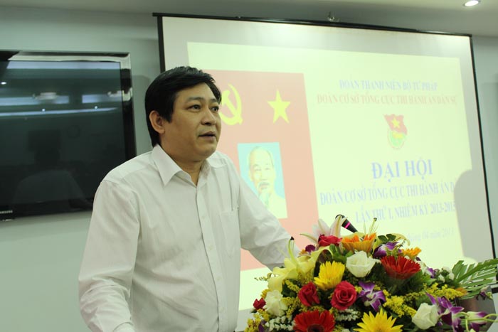 Đại hội Đoàn thanh niên cơ sở Tổng cục Thi hành án dân sự lần thứ I nhiệm kỳ 2013 - 2015