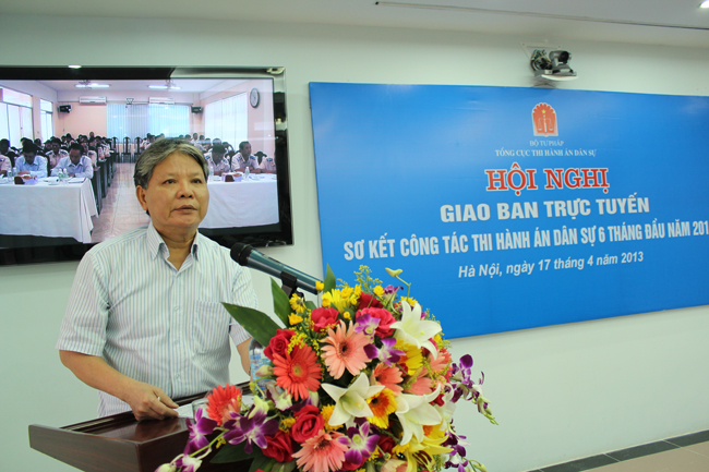 Khai mạc Hội nghị sơ kết công tác thi hành án dân sự 6 tháng đầu năm 2013