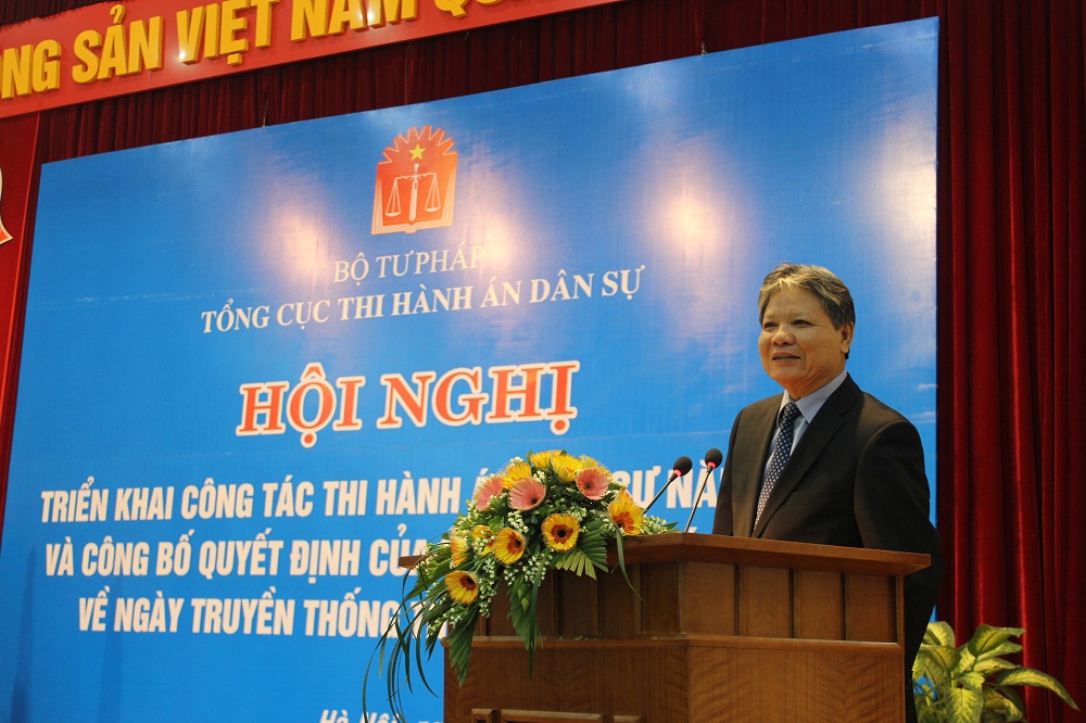 Thư của Bộ trưởng Bộ Tư pháp Hà Hùng Cường gửi cán bộ, công chức và người lao động trong các cơ quan Thi hành án dân sự nhân dịp công bố Quyết định về Ngày Truyền thống Thi hành án dân sự