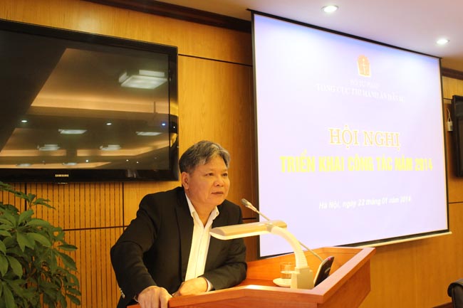 Hội nghị triển khai công tác năm 2014 của Tổng cục Thi hành án dân sự