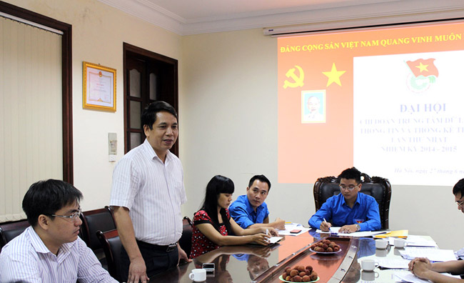 Đại hội Chi đoàn Trung tâm Dữ liệu, Thông tin và Thống kê thi hành án dân sự lần thứ I (nhiệm kỳ 2014- 2015)