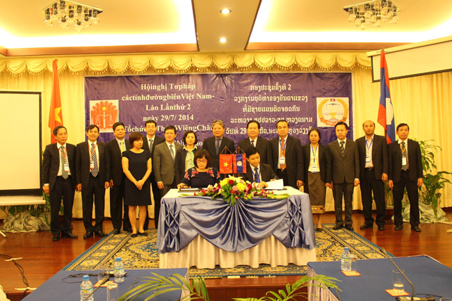 Công tác thi hành án dân sự ở khu vực giáp biên