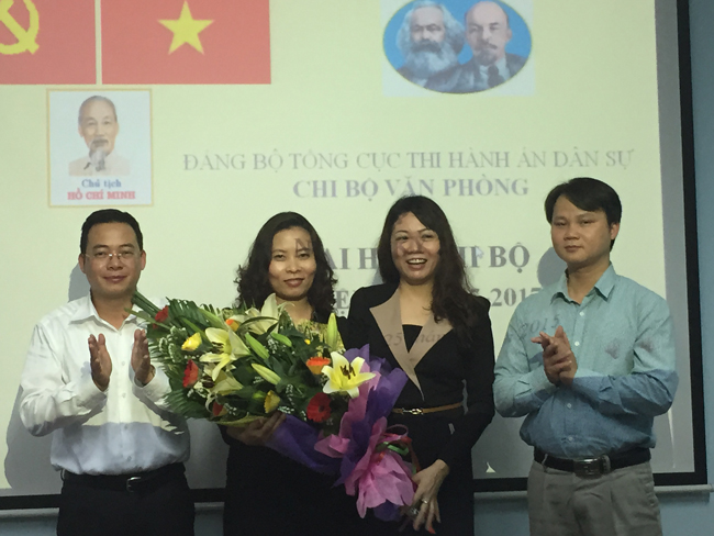 Chi bộ Văn phòng Tổng cục Thi hành án dân sự tổ chức thành công Đại hội Chi bộ nhiệm kỳ 2015-2017