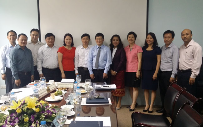 Tổng cục Thi hành án dân sự làm việc với Đoàn cán bộ Bộ Tư pháp nước Cộng hòa dân chủ nhân dân Lào