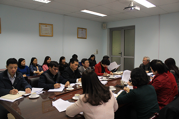 Vụ Tổ chức cán bộ Tổng cục Thi hành án dân sự tổng kết công tác năm 2015 và triển khai công tác năm 2016