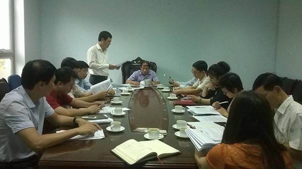 Tổ soạn thảo Thông tư về quản lý kho vật chứng, tài sản tạm giữ tại các cơ quan Thi hành án dân sự họp lần thứ nhất