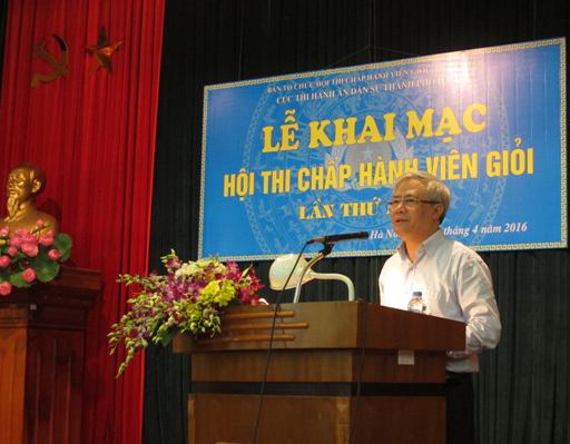 Cuộc thi Chấp hành viên giỏi lần thứ nhất: Vòng một đã thành công tốt đẹp