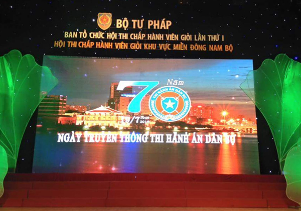 Vòng thi khu vực Miền Đông Nam bộ Hội thi Chấp hành viên giỏi lần thứ nhất