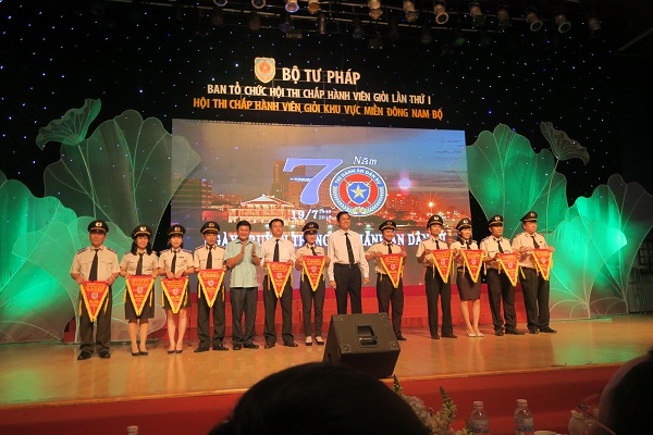 Hội thi Chấp hành viên giỏi khu vực Miền đông Nam bộ: Gay cấn, bất ngờ để lại dấu ấn khó quên