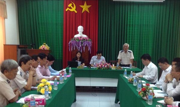 Phó Tổng cục trưởng Nguyễn Văn Sơn chỉ đạo công tác thi hành án tín dụng, ngân hàng tại Cục Thi hành án dân sự tỉnh Tiền Giang