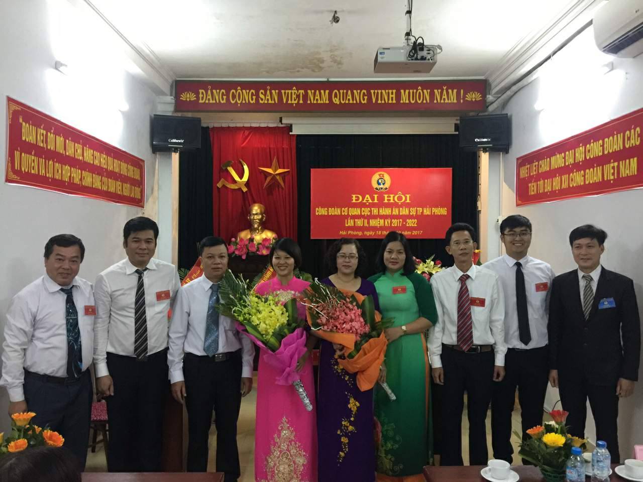 Đại hội Công đoàn cơ quan Cục Thi hành án dân sự thành phố Hải Phòng   nhiệm kỳ 2017-2022