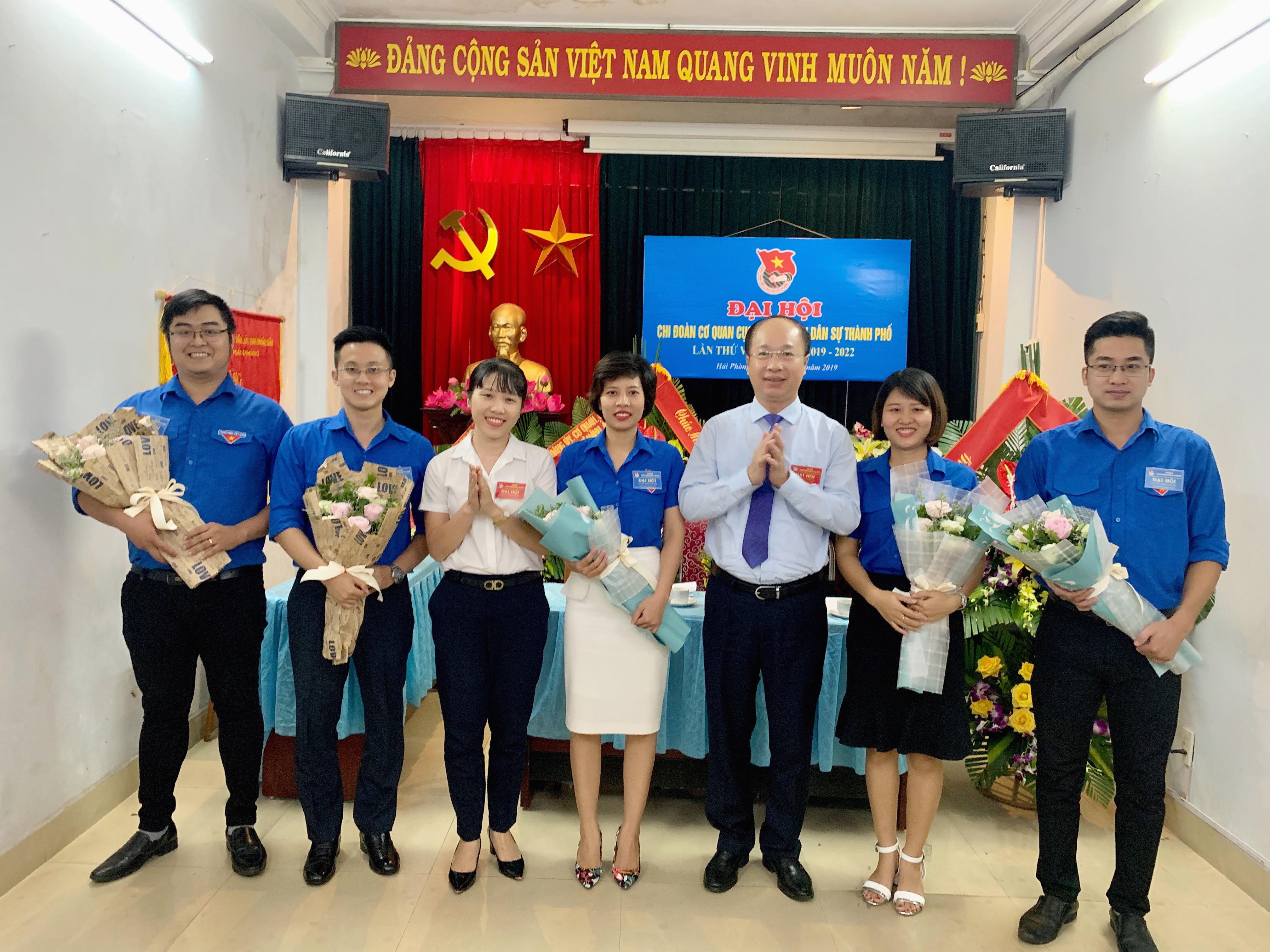 Đại hội Chi đoàn cơ quan Cục Thi hành án dân sự           thành phố Hải Phòng lần thứ V, nhiệm kỳ 2019- 2022.