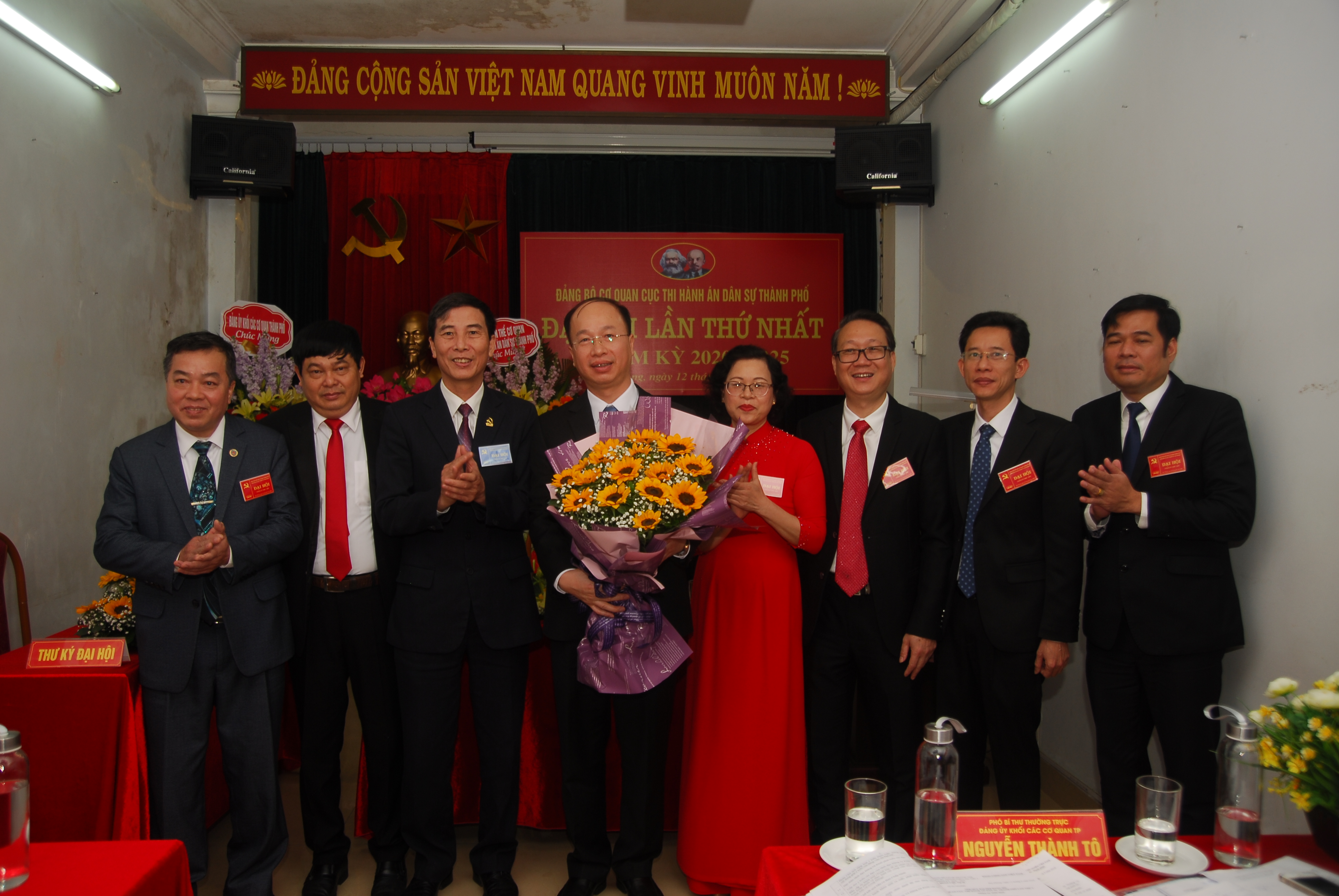 Đại hội Đảng bộ cơ quan Cục Thi hành án dân sự thành phố  nhiệm kỳ 2020 - 2025