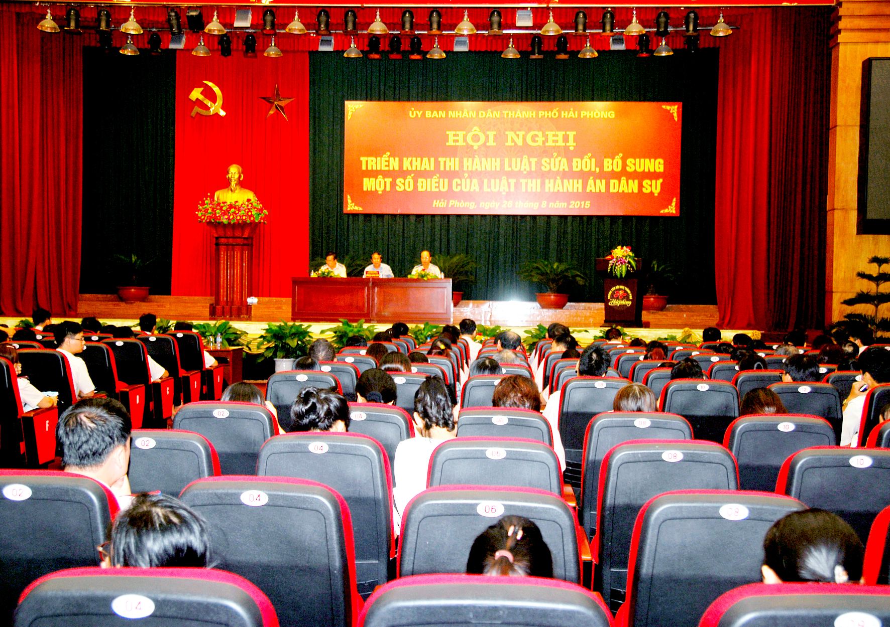 Thành phố Hải Phòng tổ chức Hội nghị triển khai và tập huấn Luật sửa đổi, bổ sung một số điều của Luật Thi hành án dân sự