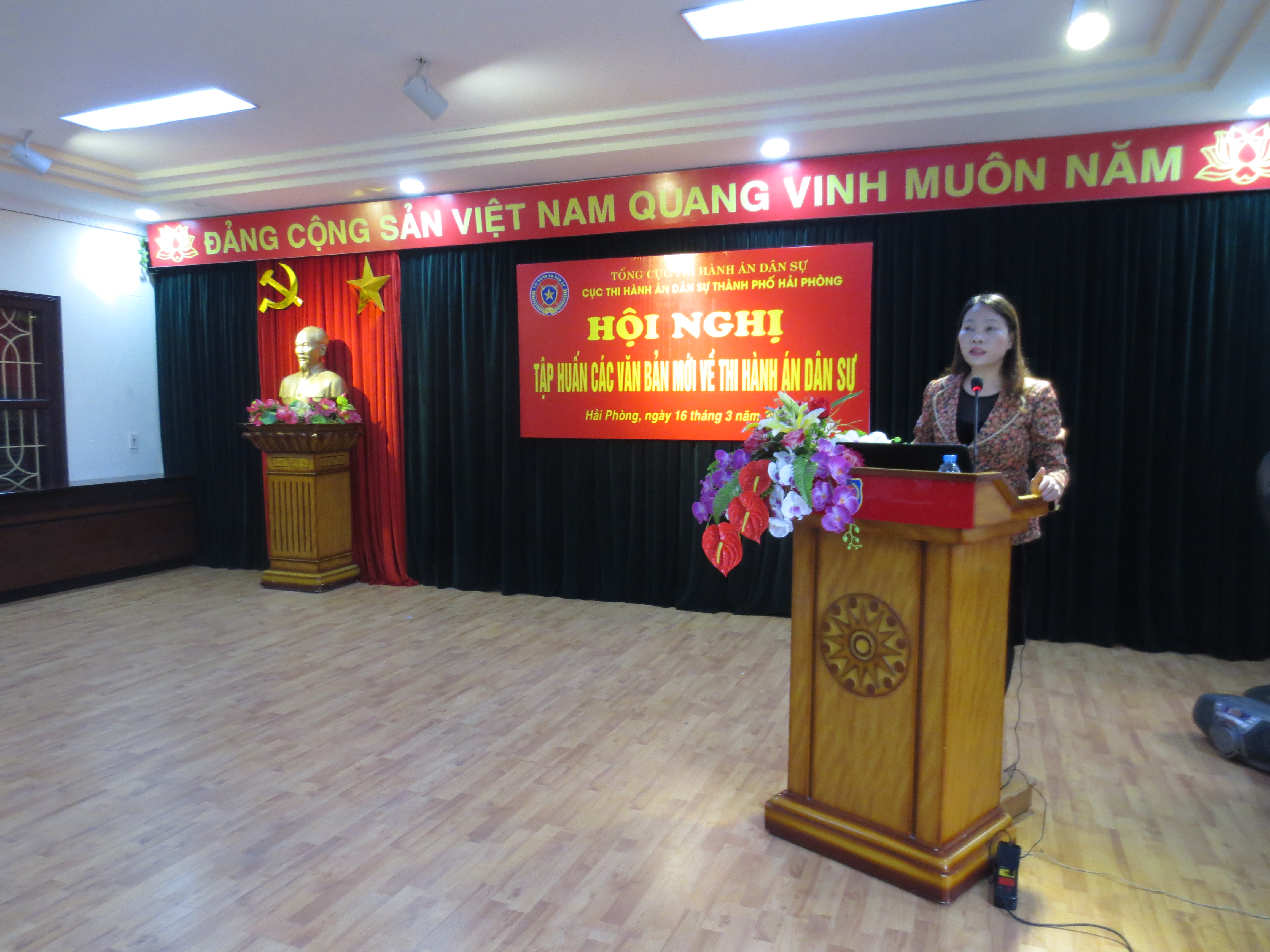 Hội nghị tập huấn nghiệp vụ thi hành án dân sự năm 2017